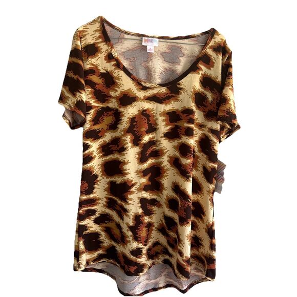 Lularoe Leopard Cheetah Small  Animal Print New With Tags! - Picture 1 of 3